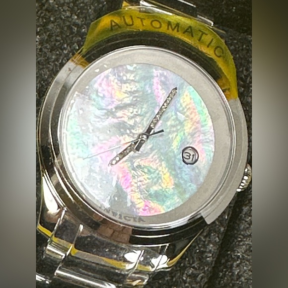 SILVER-Invicta Pro Diver 43mm Ltd Ed Automatic
Diamond Accent MOP Watch - Picture 4 of 12